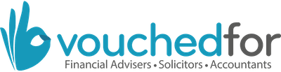 logo for Vouched for - trusted reviews platform for financial advisors